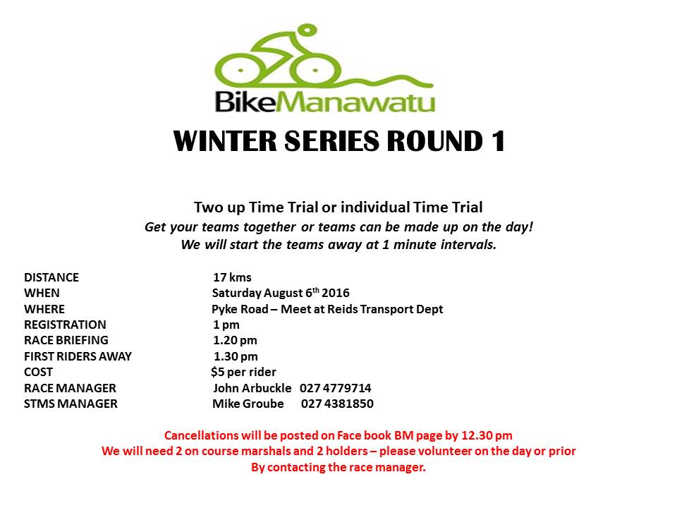 WINTER SERIES ROUND 1