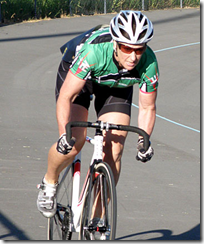 Megan on the Feilding track (foto Kirsty Kaihau)