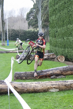 Robert Stannard at Massey Cyclocross race small