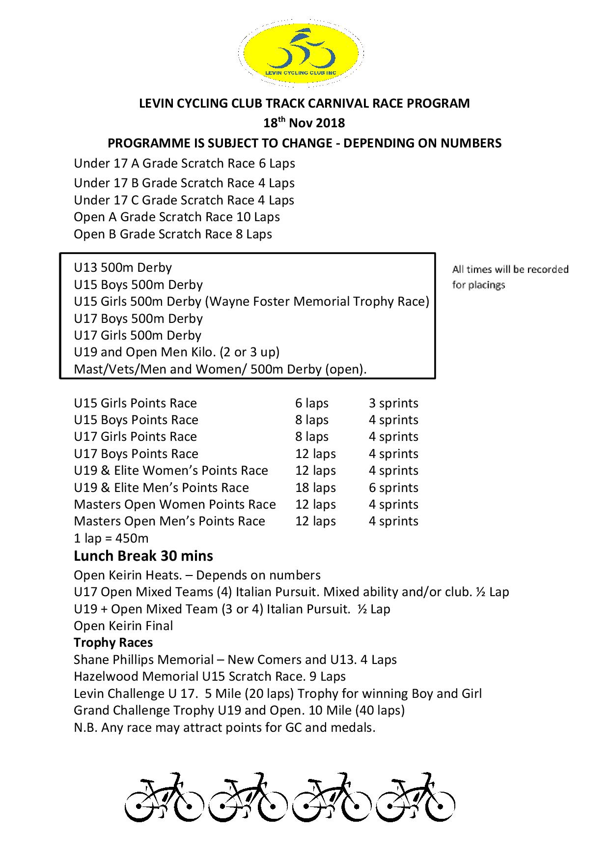 Track Program 2018 page 001