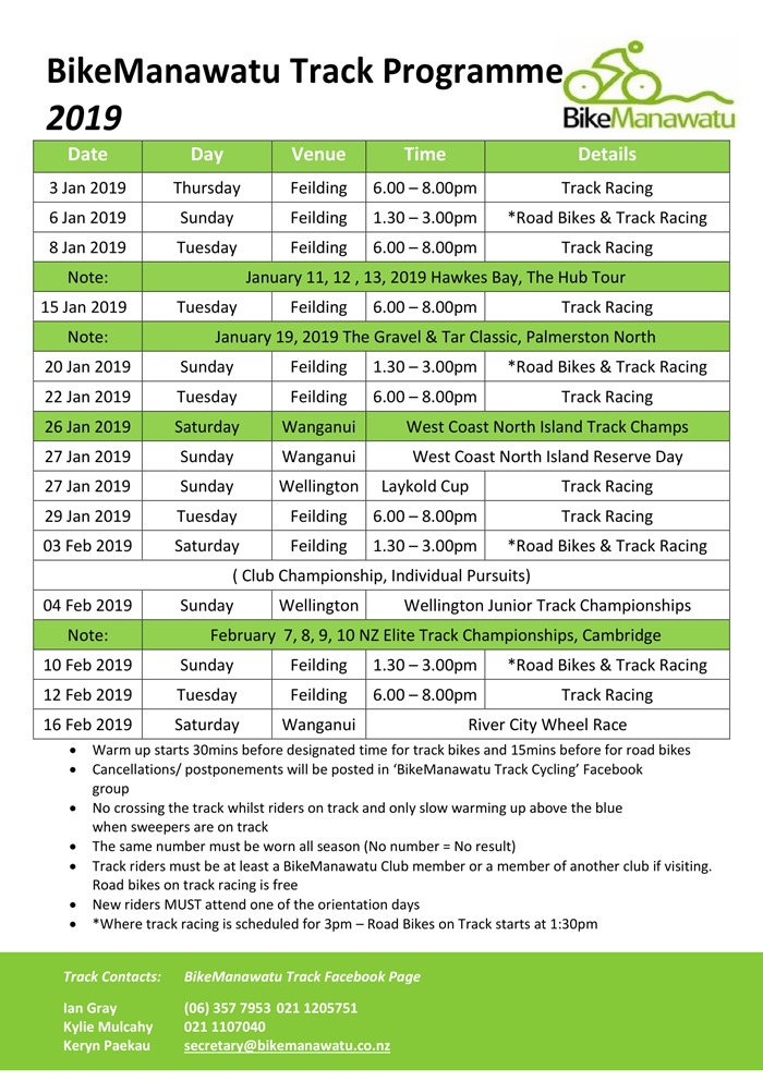 2018-19 TrackProgramme_After Xmas-1