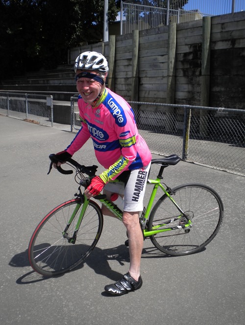 Timothy Coakley Feilding Velodrome.