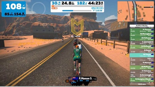 Zwift 29 March 2020